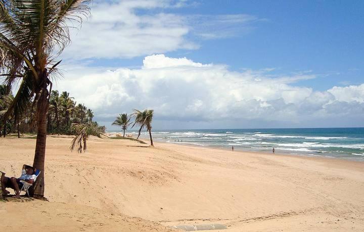 Suspiro Da Bahia Pe Na Areia Villa Salvador Eksteriør billede
